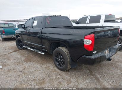 2019 TOYOTA TUNDRA SR5 5.7L V8 Black  Flexible Fuel 5TFUW5F13KX834173 photo #4