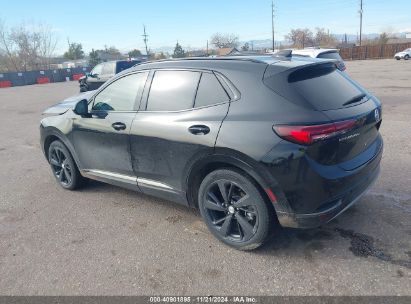 2021 BUICK ENVISION FWD PREFERRED Black  Gasoline LRBAZLR49MD101276 photo #4