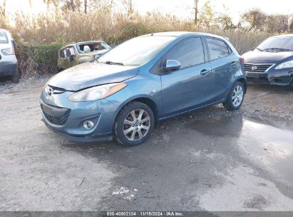 2014 MAZDA MAZDA2 TOURING Blue  Gasoline JM1DE1LZ0E0179974 photo #3