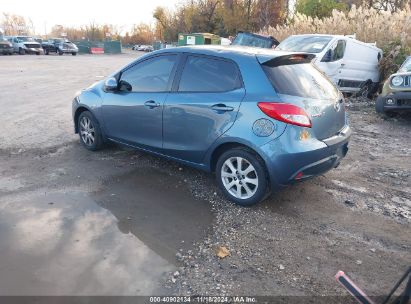 2014 MAZDA MAZDA2 TOURING Blue  Gasoline JM1DE1LZ0E0179974 photo #4