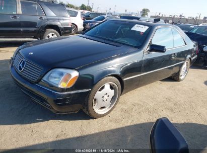 1999 MERCEDES-BENZ CL 500 Black  Gasoline WDBGA70G7XA426661 photo #3