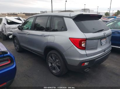 2020 HONDA PASSPORT 2WD EX-L Silver  Gasoline 5FNYF7H51LB004705 photo #4