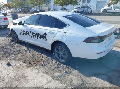 2023 HONDA ACCORD White  Hybrid 1HGCY2F66PA057015 photo #4