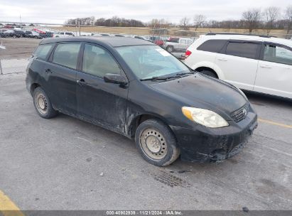 2005 TOYOTA MATRIX Black  Gasoline 2T1KR32E85C325193 photo #1