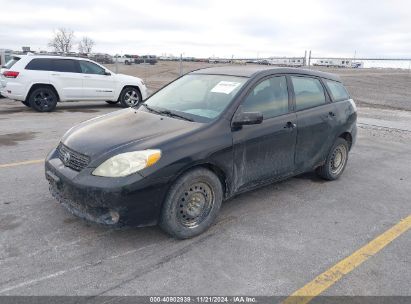 2005 TOYOTA MATRIX Black  Gasoline 2T1KR32E85C325193 photo #3