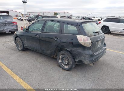 2005 TOYOTA MATRIX Black  Gasoline 2T1KR32E85C325193 photo #4