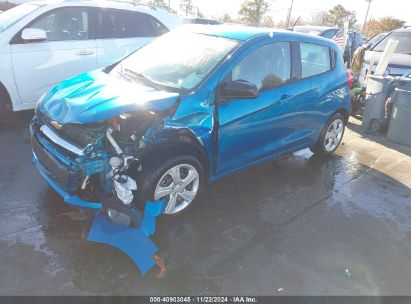 2019 CHEVROLET SPARK LS CVT Blue  Gasoline KL8CB6SA3KC746453 photo #3