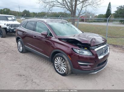 2019 LINCOLN MKC STANDARD Red  Gasoline 5LMCJ1C99KUL02188 photo #1