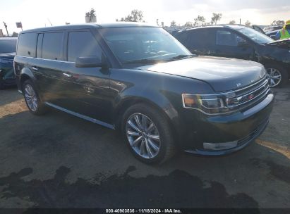 2015 FORD FLEX LIMITED Green  Gasoline 2FMGK5D84FBA02522 photo #1