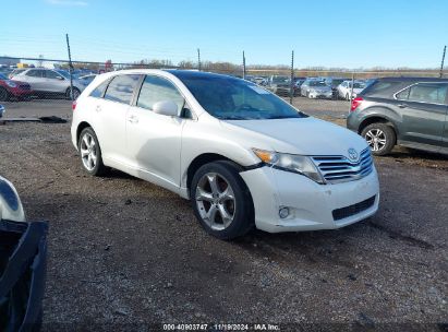 2009 TOYOTA VENZA BASE V6 White  Gasoline 4T3BK11A79U004653 photo #1