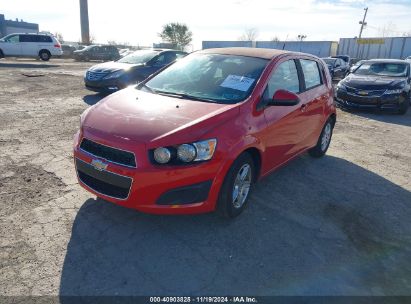 2012 CHEVROLET SONIC 1LS Red  Gasoline 1G1JB6SH0C4120309 photo #3