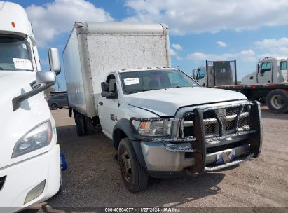 2017 RAM 5500 CHASSIS TRADESMAN/SLT White  Diesel 3C7WRMDL7HG782741 photo #1