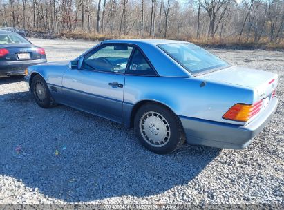 1991 MERCEDES-BENZ 500 SL Blue  Gasoline WDBFA66E9MF017877 photo #4