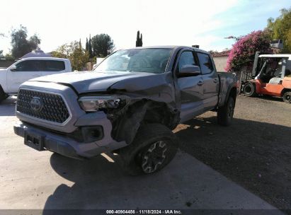 2019 TOYOTA TACOMA 4WD TRD OFF ROAD Gray  gas 3TMDZ5BN7KM073072 photo #3