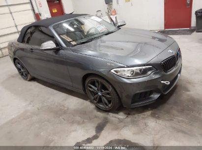 2017 BMW M240I Gray  Gasoline WBA2L1C36HV666643 photo #1