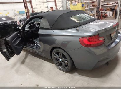 2017 BMW M240I Gray  Gasoline WBA2L1C36HV666643 photo #4