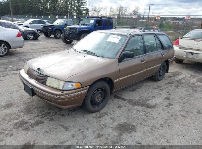 1992 MERCURY TRACER Champagne  Gasoline 3MAPM15J4NR613773 photo #3