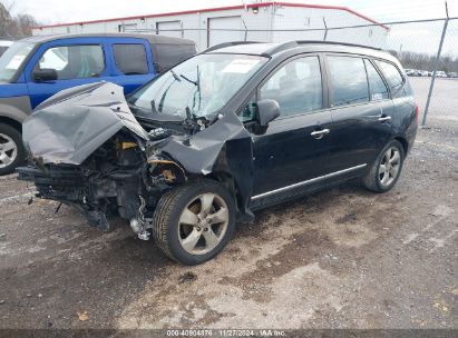 2007 KIA RONDO EX V6 Black  Gasoline KNAFG526377077688 photo #3