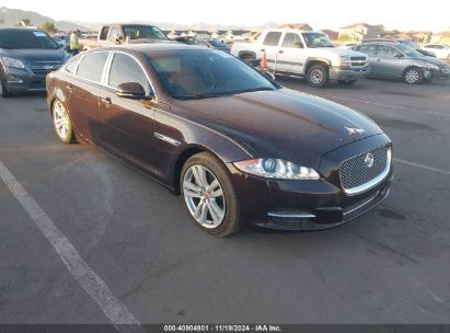 2014 JAGUAR XJ XJL PORTFOLIO Purple  Flexible Fuel SAJWA2GZ6E8V70280 photo #1