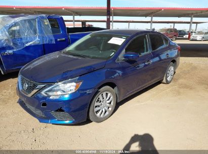 2018 NISSAN SENTRA S Blue  Gasoline 3N1AB7AP0JY279978 photo #3