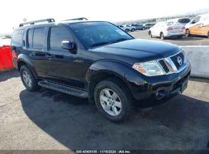 2011 NISSAN PATHFINDER SV Black  Gasoline 5N1AR1NN0BC630683 photo #1