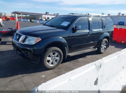 2011 NISSAN PATHFINDER SV Black  Gasoline 5N1AR1NN0BC630683 photo #3