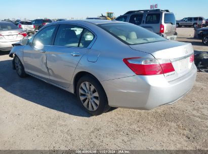 2013 HONDA ACCORD EX-L Silver  Gasoline 1HGCR2F86DA113321 photo #4