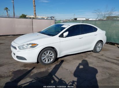 2016 DODGE DART AERO White  Gasoline 1C3CDFDH8GD541535 photo #3