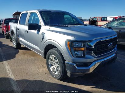 2023 FORD F-150 XLT Silver  Gasoline 1FTFW1E82PFC47699 photo #1