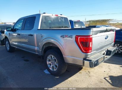 2023 FORD F-150 XLT Silver  Gasoline 1FTFW1E82PFC47699 photo #4