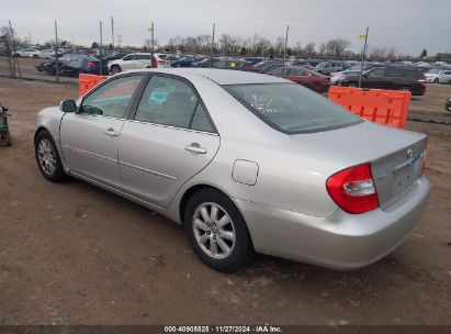 2003 TOYOTA CAMRY XLE V6 Silver  Gasoline 4T1BF30K23U040681 photo #4