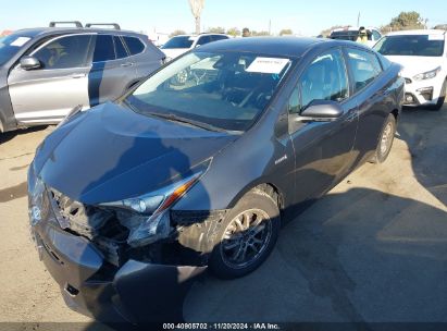 2017 TOYOTA PRIUS TWO Gray  Hybrid JTDKBRFU6H3036867 photo #3