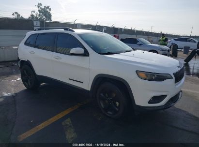 2019 JEEP CHEROKEE ALTITUDE 4X4 White  Gasoline 1C4PJMLNXKD295243 photo #1