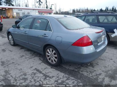 2007 HONDA ACCORD 3.0 EX Blue  Gasoline 1HGCM66507A043069 photo #4