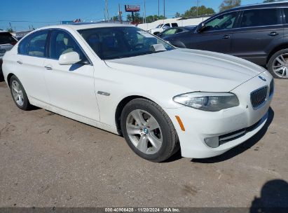 2013 BMW 528I White  Gasoline WBAXG5C56DDY31982 photo #1