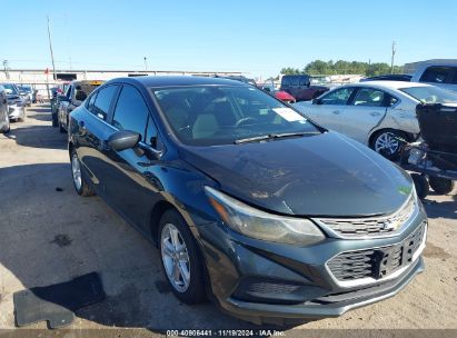 2018 CHEVROLET CRUZE LT AUTO Gray  Gasoline 1G1BE5SM8J7147823 photo #1