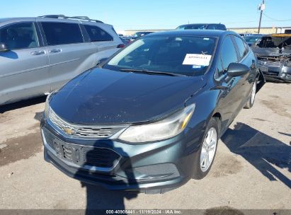 2018 CHEVROLET CRUZE LT AUTO Gray  Gasoline 1G1BE5SM8J7147823 photo #3