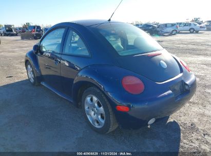 2003 VOLKSWAGEN NEW BEETLE GLS 2.0L Blue  Gasoline 3VWCK21C23M430798 photo #4