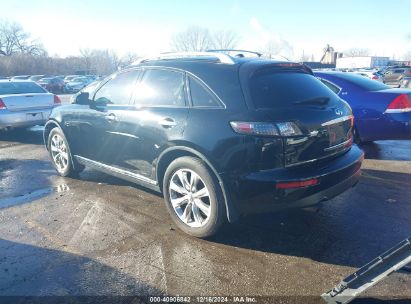 2008 INFINITI FX35 Black  Gasoline JNRAS08W38X207220 photo #4