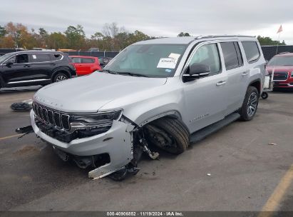 2024 JEEP WAGONEER SERIES II 4X2 Silver  Gasoline 1C4SJUBP5RS116769 photo #3