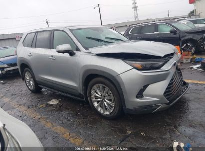 2024 TOYOTA GRAND HIGHLANDER PLATINUM Silver  Gasoline 5TDAAAB53RS048912 photo #1