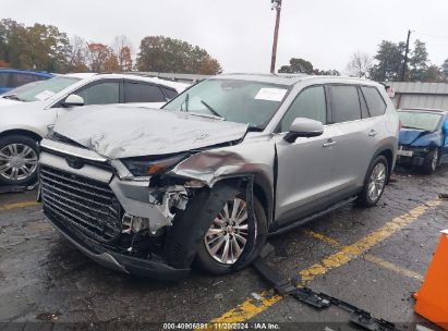 2024 TOYOTA GRAND HIGHLANDER PLATINUM Silver  Gasoline 5TDAAAB53RS048912 photo #3