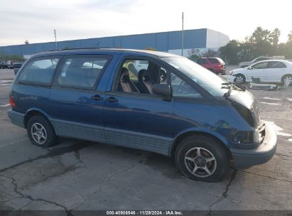 1991 TOYOTA PREVIA DLX Blue  Gasoline JT3AC11R1M0014465 photo #1