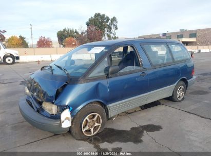 1991 TOYOTA PREVIA DLX Blue  Gasoline JT3AC11R1M0014465 photo #3