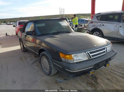 1990 SAAB 900 Black  Gasoline YS3AL75L3L7004636 photo #1