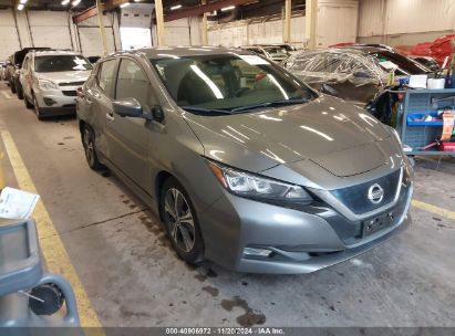 2020 NISSAN LEAF SV 40 KWH Gray  Electric 1N4AZ1CP4LC307317 photo #1