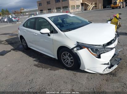 2022 TOYOTA COROLLA HYBRID LE White  Hybrid JTDEAMDE9N3001007 photo #1