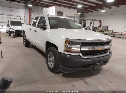 2019 CHEVROLET SILVERADO 1500 LD WT White  Gasoline 2GCVKNEC6K1132462 photo #1