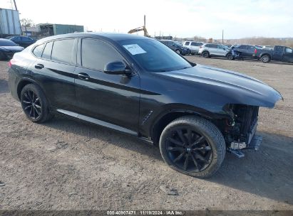 2022 BMW X4 XDRIVE30I Black  Gasoline 5UX33DT0XN9L12528 photo #1