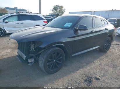 2022 BMW X4 XDRIVE30I Black  Gasoline 5UX33DT0XN9L12528 photo #3